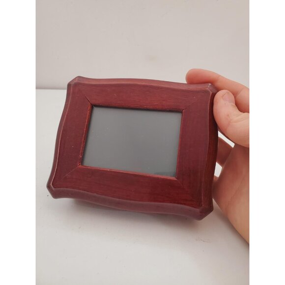 Vintage Gunther Mele 1970's wooden jewelry box. Jewellery with mirror . Vintage - Picture 4 of 10